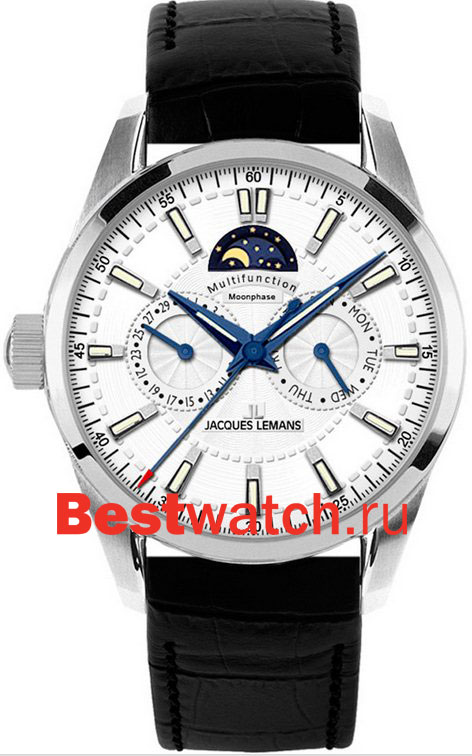 Часы Jacques Lemans Moonphase 1-1596B